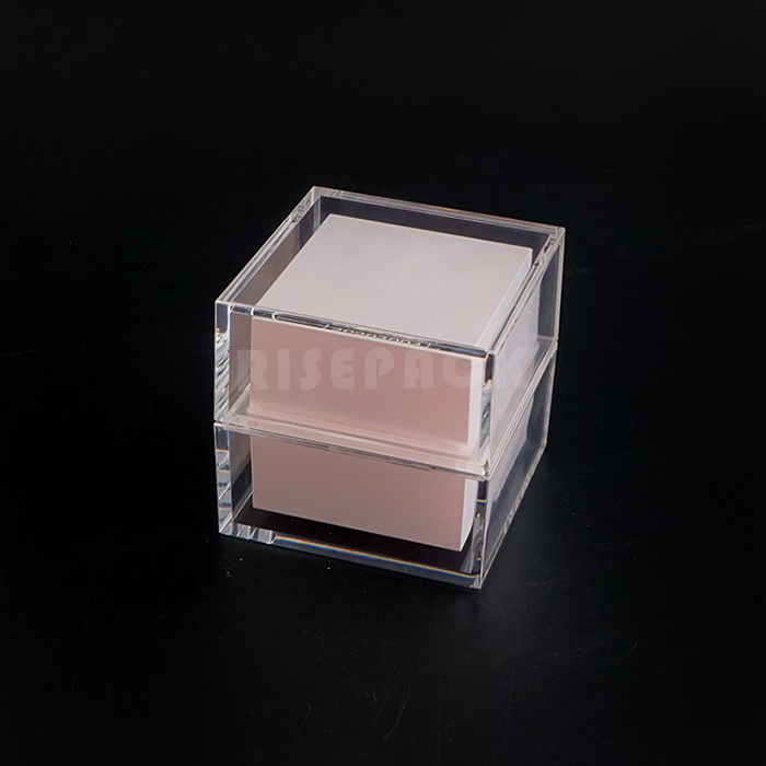 Acrylic cream jar and lotion bottle