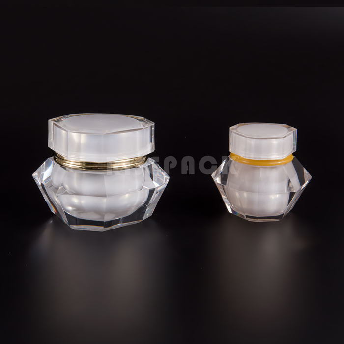 Circular Acrylic jar