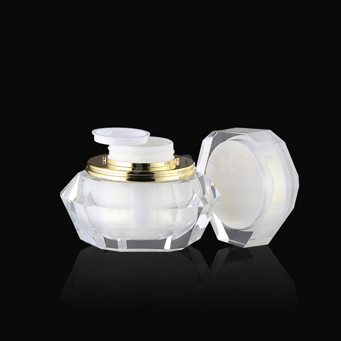 Circular Acrylic jar