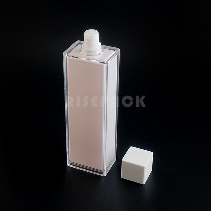 Acrylic cream jar and lotion bottle