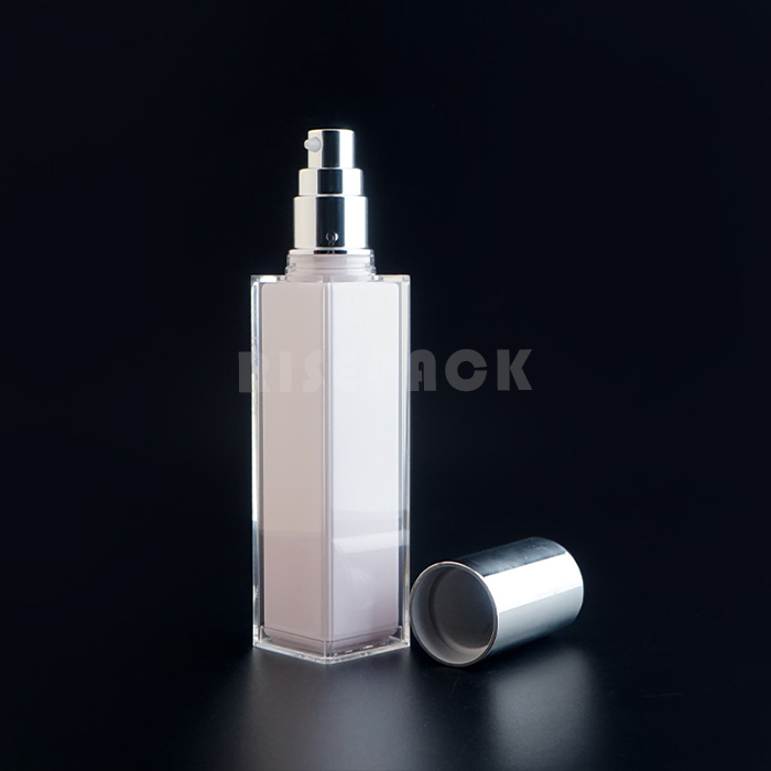 Acrylic cream jar and lotion bottle