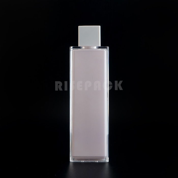 Acrylic cream jar and lotion bottle
