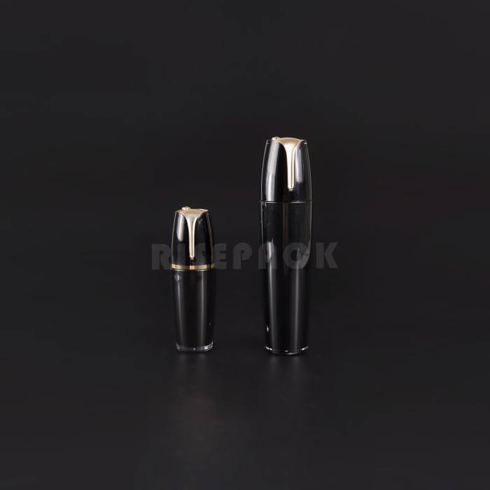 Circular Acrylic lotion bottle