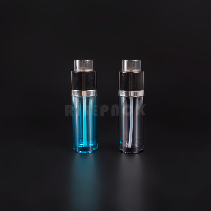 Circular Acrylic lotion bottle