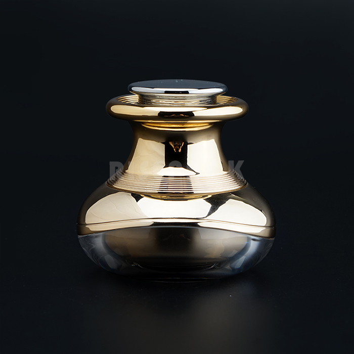 Round cream jar