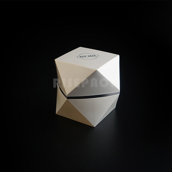 Cream cosmetic jar