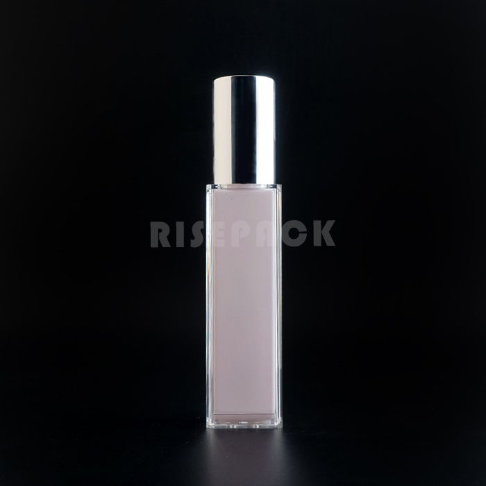 Acrylic cream jar and lotion bottle