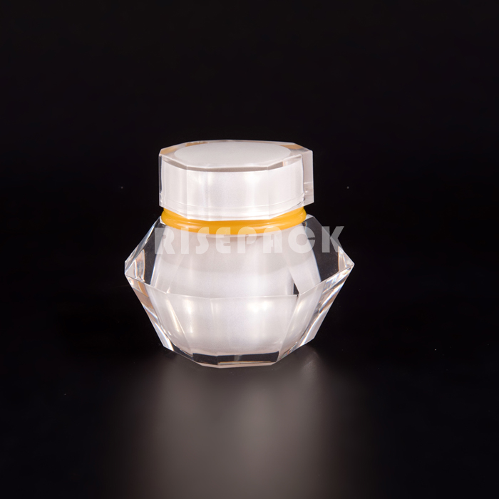 Circular Acrylic jar