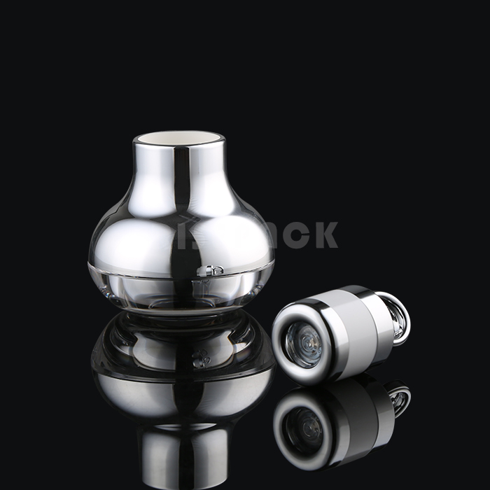 Acrylic Cream Jar with Vibrating Infrared Head