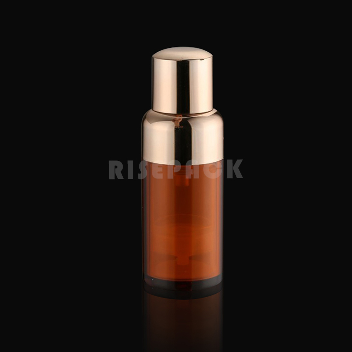 Round Acrylic Airless lotion bottle
