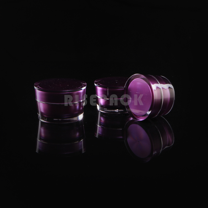 Circular Acrylic jar
