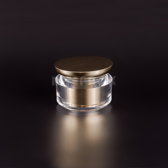 Circular Acrylic jar