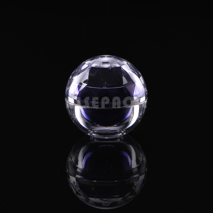 Circular Acrylic jar