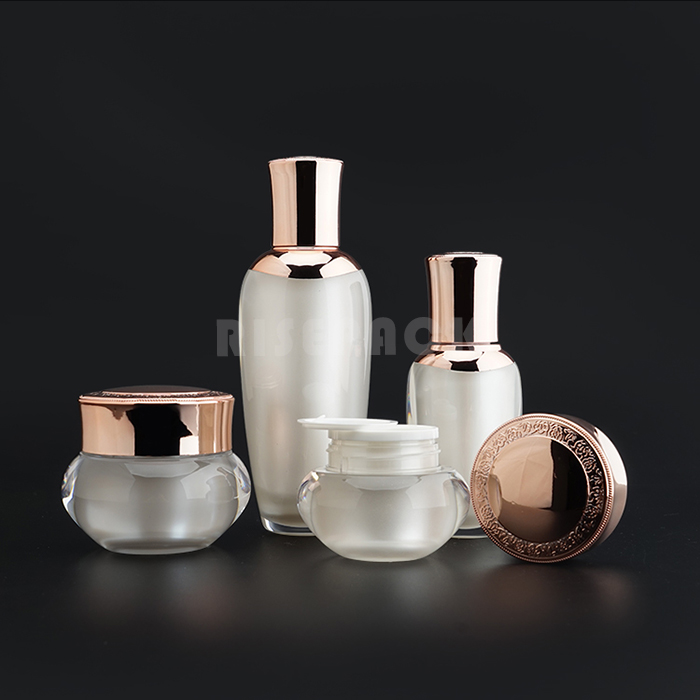 Luxury Acrylic Plastic Bottle Set