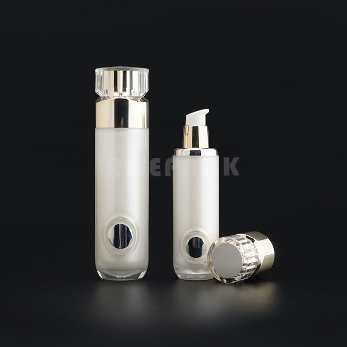 Acrylic Set Cream Jar and Lotion Bottle and Viberation Eye Cream Bottle