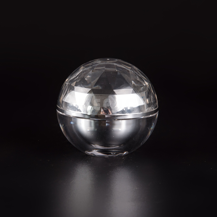 Circular Acrylic jar