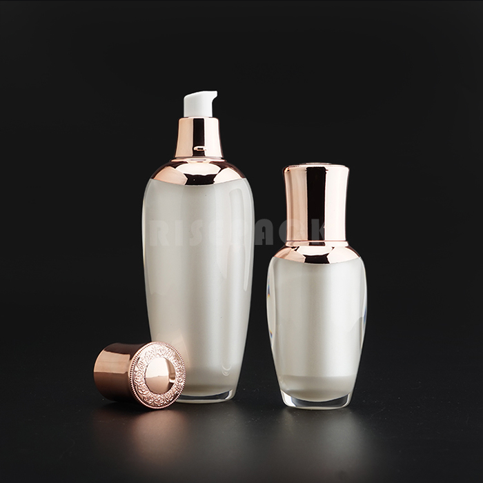 Luxury Acrylic Plastic Bottle Set