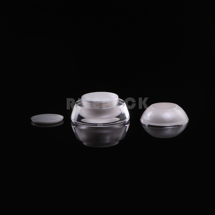 Circular Acrylic jar