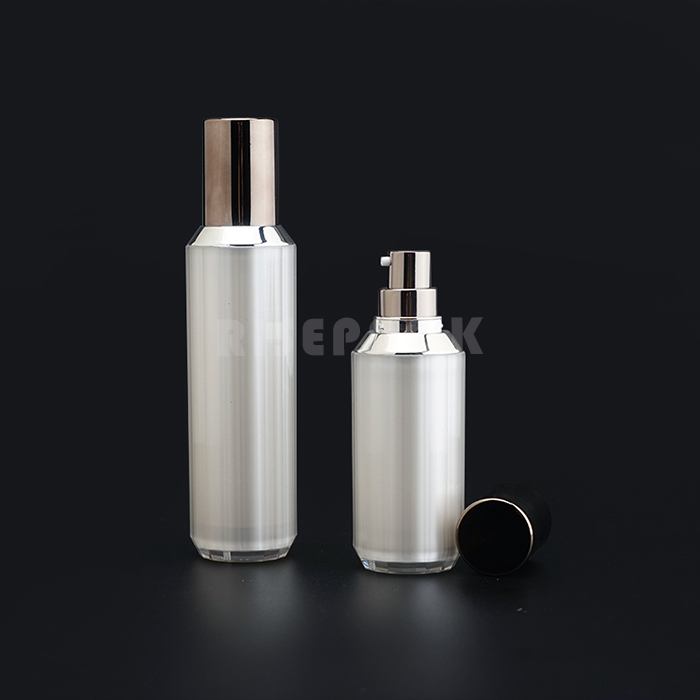 Acrylic Vibration Cream Jar and Lotion Bottle