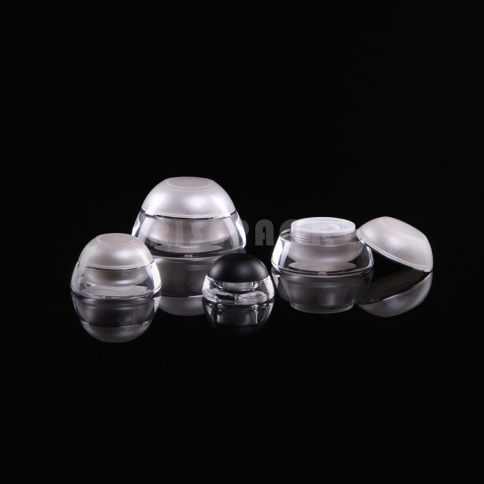 Circular Acrylic jar