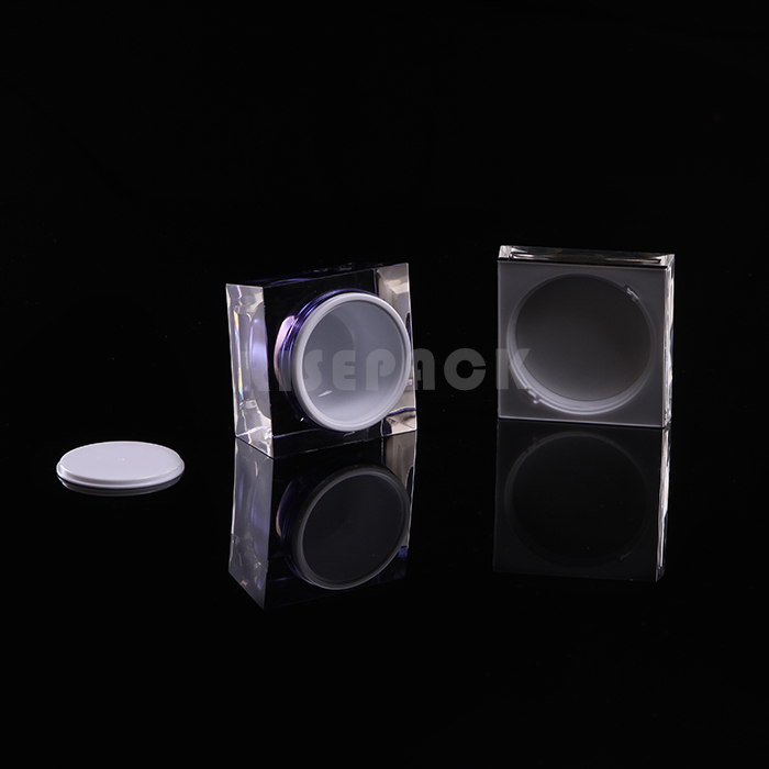 Square Acrylic jar