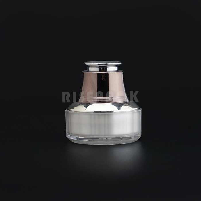 Acrylic Vibration Cream Jar and Lotion Bottle