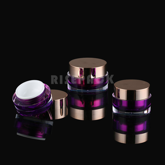 Circular Acrylic jar