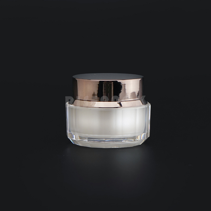 Acrylic Vibration Cream Jar and Lotion Bottle