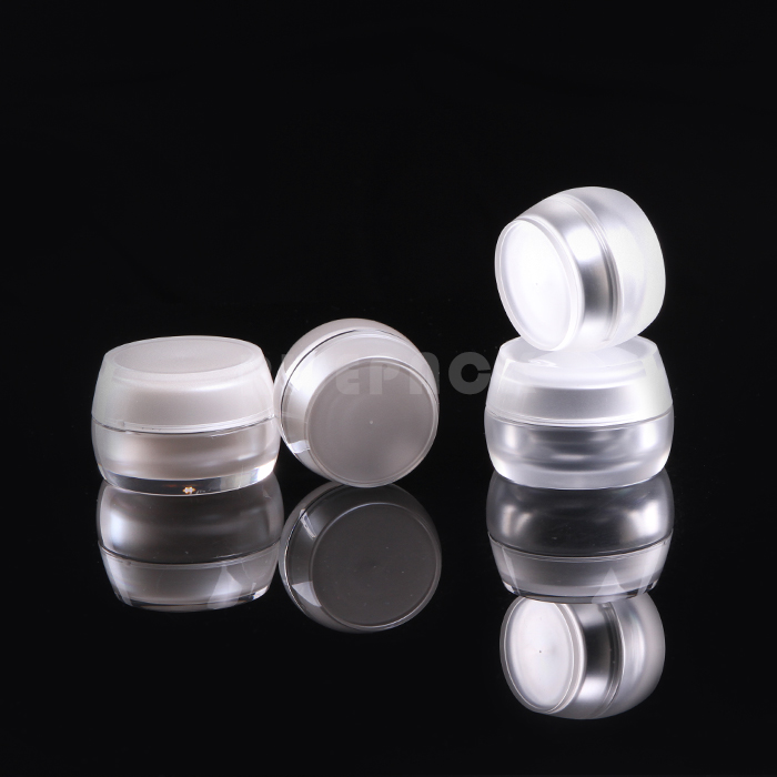 Circular Acrylic jar