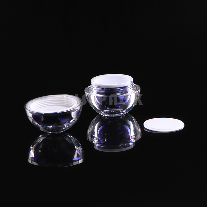 Circular Acrylic jar