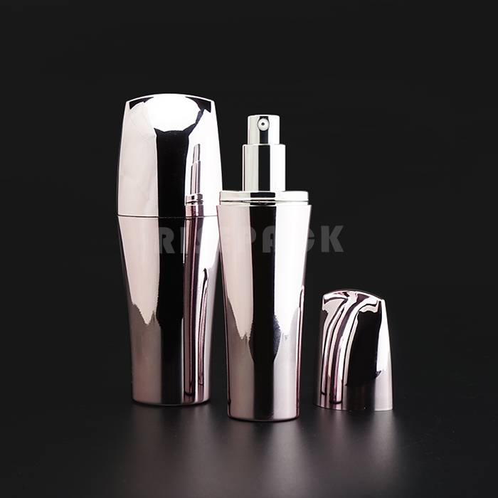 Luxury Round Cream Jar and Lotion Bottle