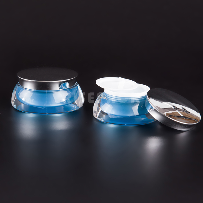 Flying Saucer Acrylic Cream Jar