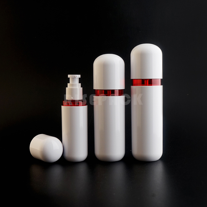 2020 Popular Capsule Lotion Pump Bottle and Cream Jar