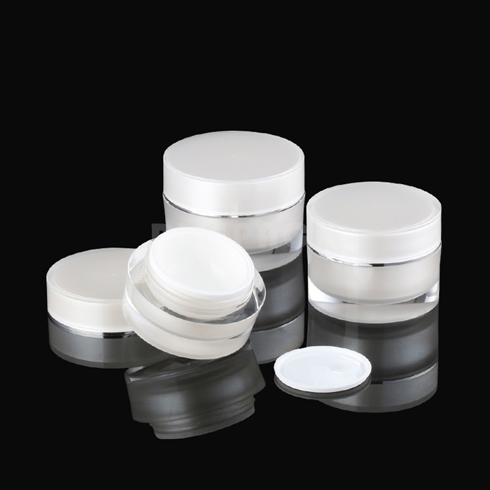 Circular Acrylic jar