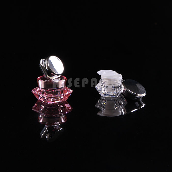 Square Acrylic jar