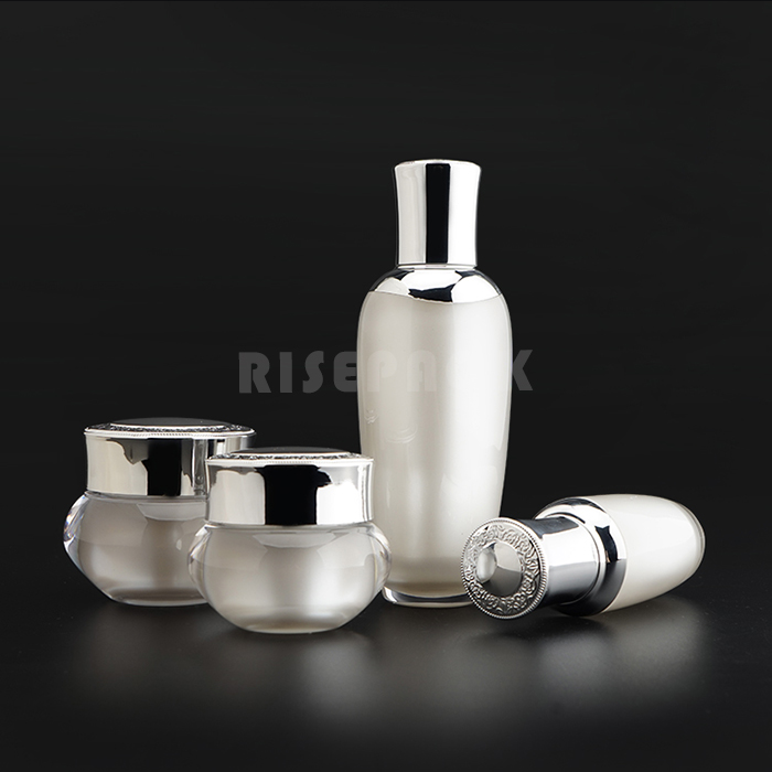 Luxury Acrylic Plastic Bottle Set