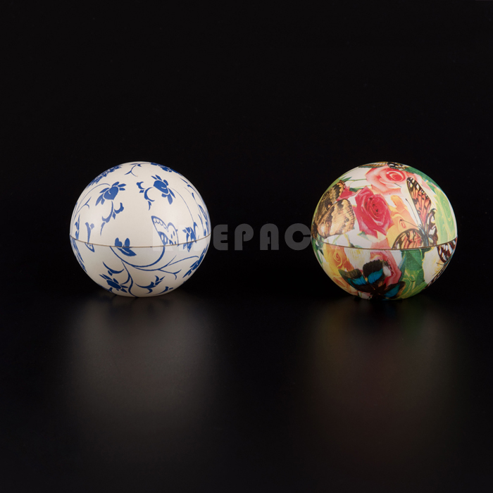 Round Ball Acrylic Cream Jar