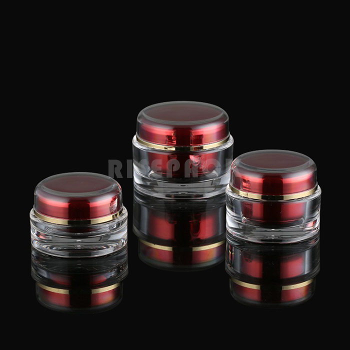 Circular Acrylic jar