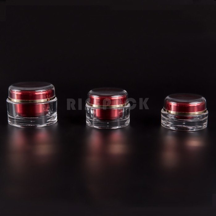 Circular Acrylic jar