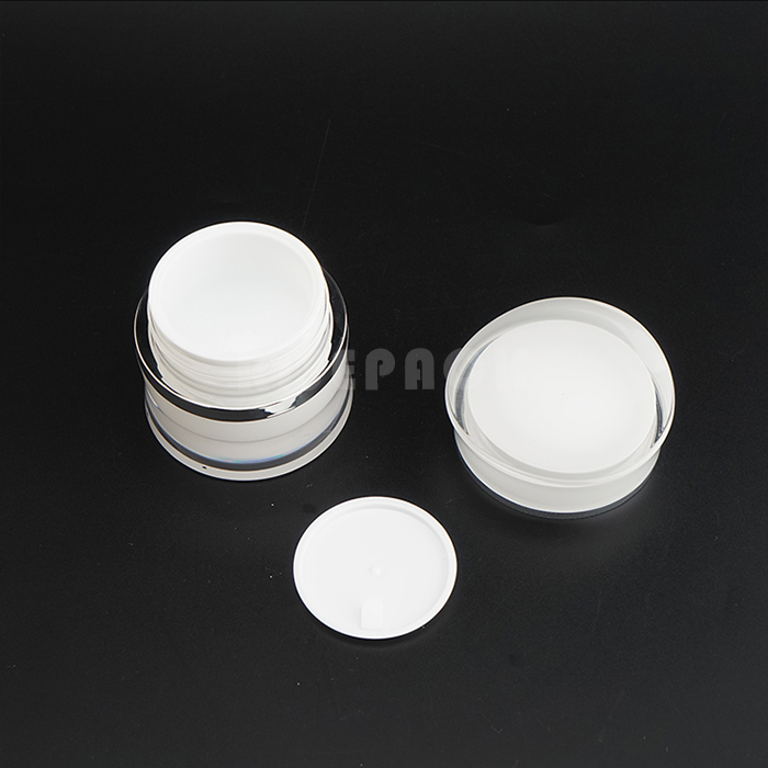 Classic Acrylic Cream Jar and Lotion Bottle