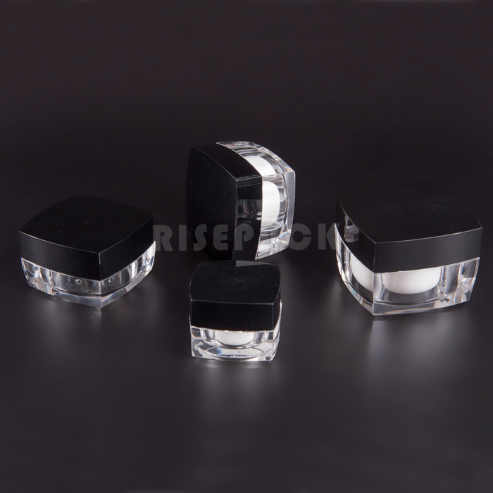 Square Acrylic jar