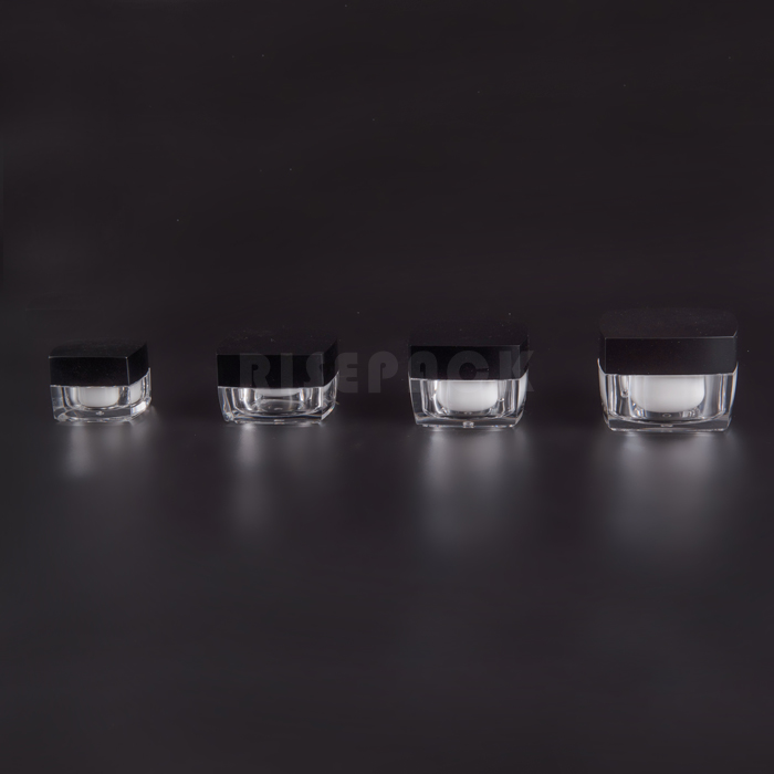 Square Acrylic jar