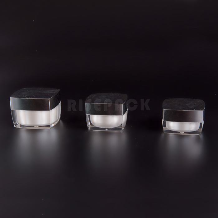 Square Acrylic jar