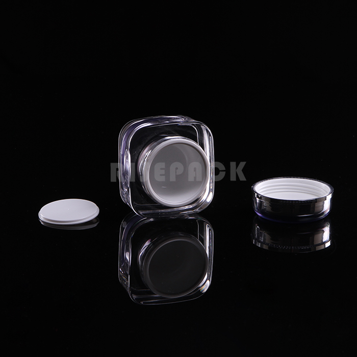 Square Acrylic jar