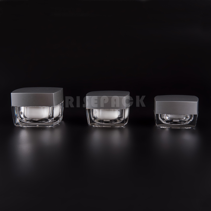 Square Acrylic jar