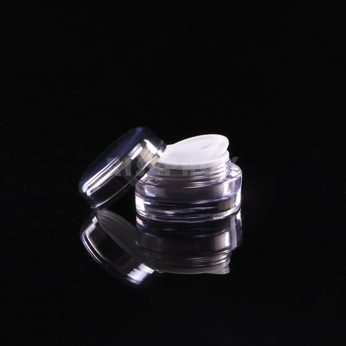 Circular Acrylic jar