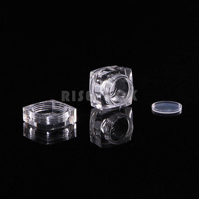 Square Acrylic jar