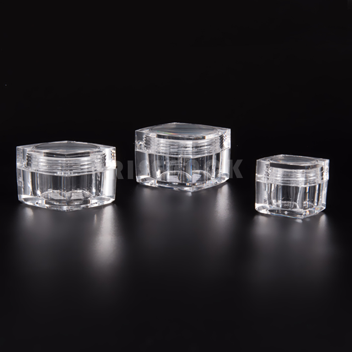 Square Acrylic jar