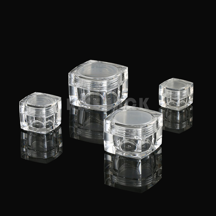 Square Acrylic jar