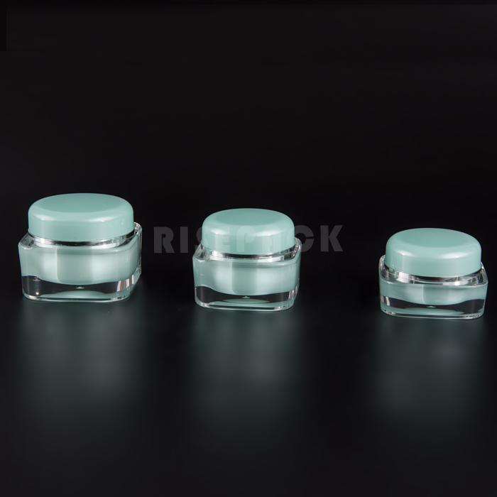Square Acrylic jar